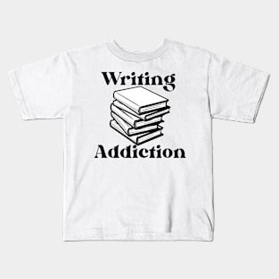 Writing Addicyion Kids T-Shirt